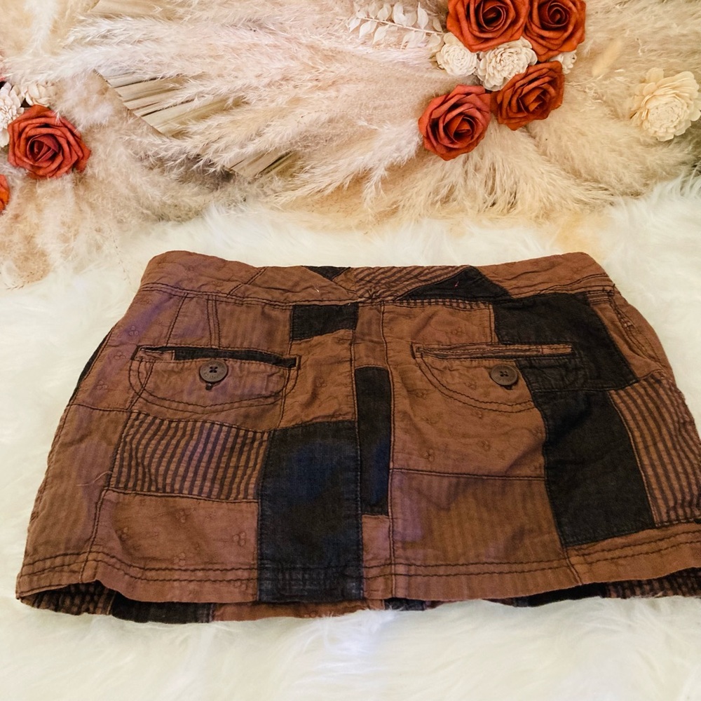 Mossimo supply co size 5 patch skirt